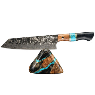 C68 Кухненски Нож Киритсуке, 20.5 cm, Дамаска Стомана