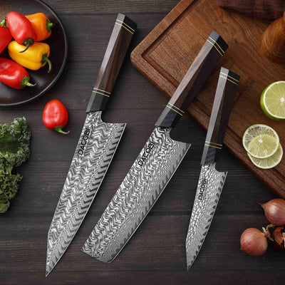 Колекция Rin, Професионални ножове, 67-слойна дамаска стомана