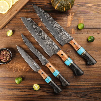 Колекция Regal, Професионални ножове, 67-слойна дамаска стомана