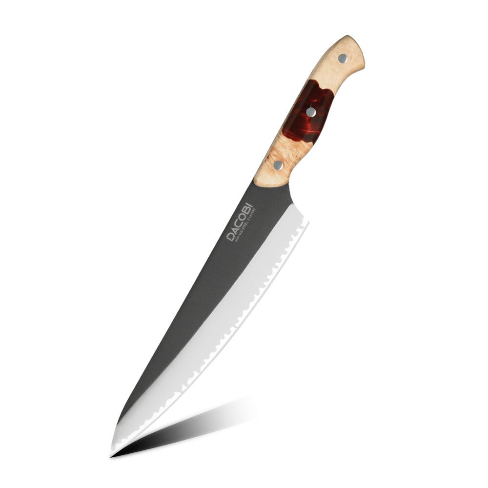 C47 Готварски Нож, 22 cm, Сан Май стомана, 3 слоя - DACOBI.bg