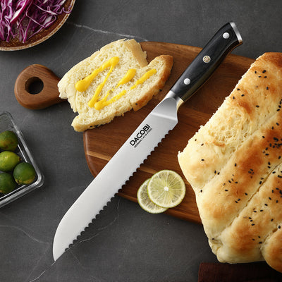 C52 Нож за хляб, 20 cm, Германска Стомана - DACOBI.bg