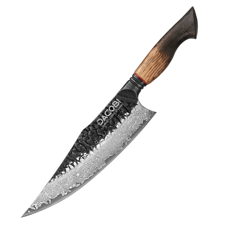 C61 Готварски Нож, 22 cm, Дамаска Стомана