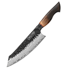 C62 Кухненски Нож Сантоку, 19 cm, Дамаска Стомана