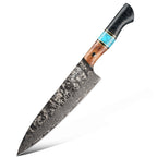 C67 Готварски Нож, 21.5 cm, Дамаска Стомана