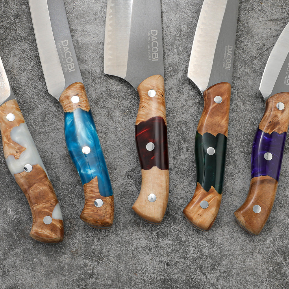 Професионални ножове, Сан Май стомана, D5