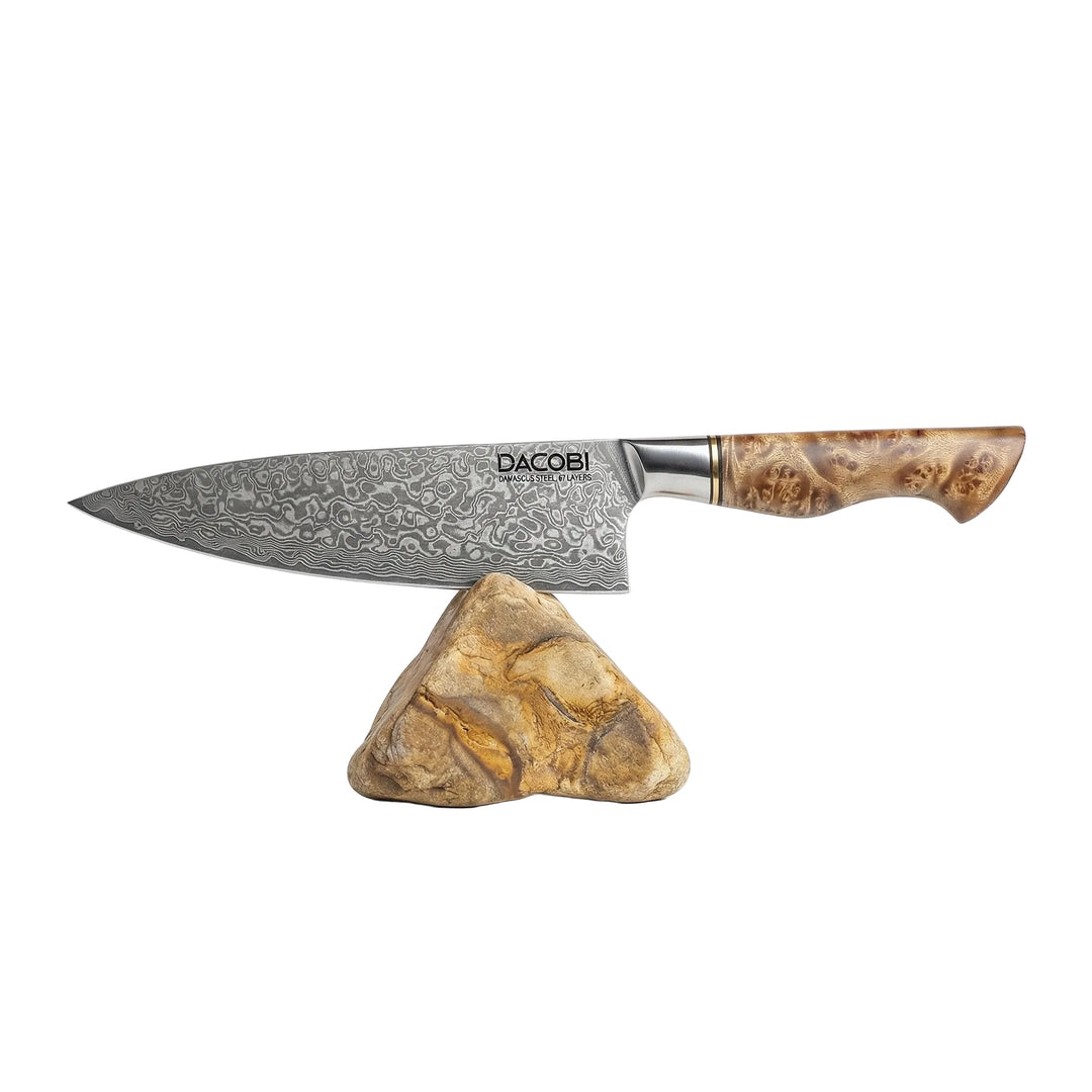 C35 Готварски Нож, 21cm, Дамаска Стомана