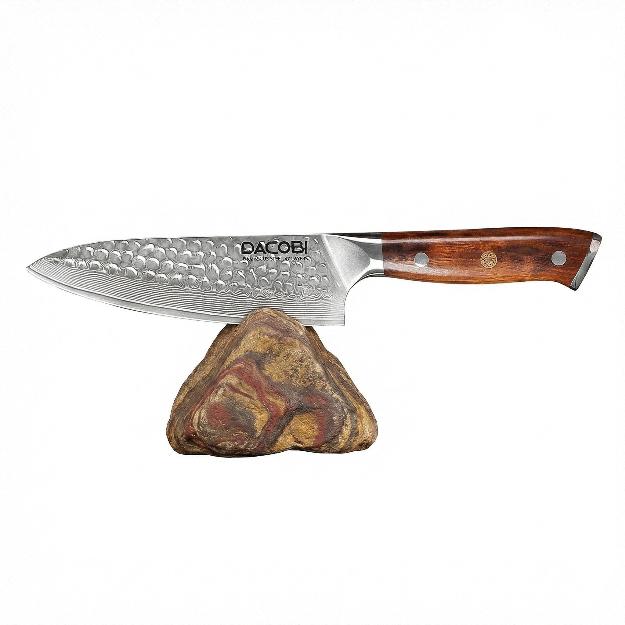 C41 Готварски Нож, 16.5cm, Дамаска Стомана