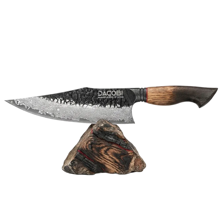 C61 Готварски Нож, 22 cm, Дамаска Стомана