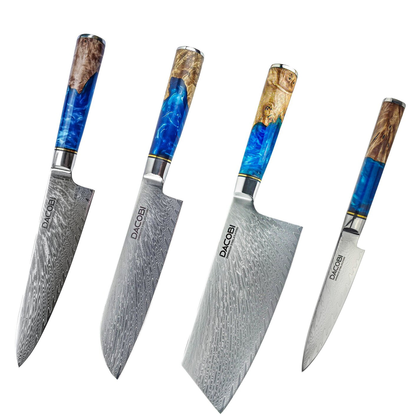 Професионални ножове, Дамаска стомана, D1