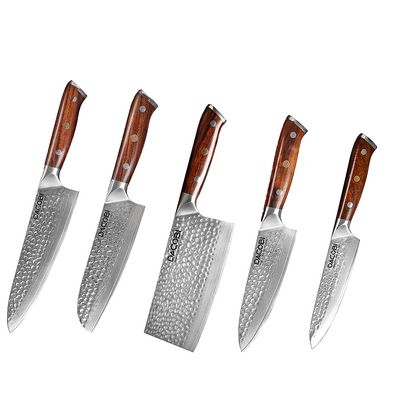 Професионални ножове, Дамаска стомана, D8