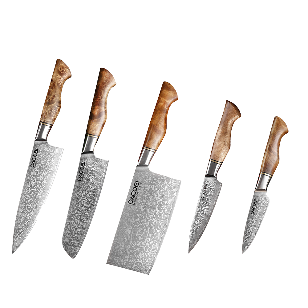 Професионални ножове, Дамаска стомана, D7