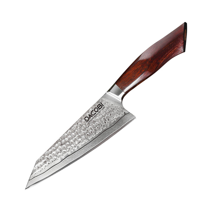 C30 Кухненски Нож Киритсуке, 21 cm, Дамаска Стомана - DACOBI.bg