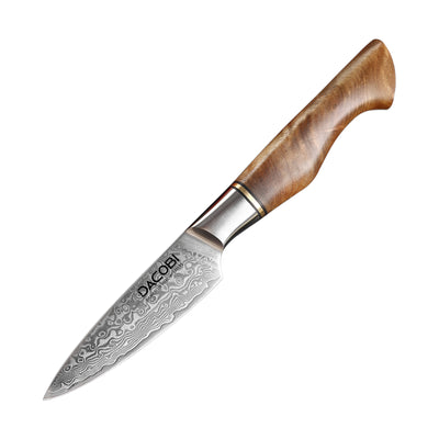 C34 Нож за белене, 9 cm, Дамаска Стомана - DACOBI.bg