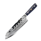 C14 Кухненски Нож Киритсуке, 21 cm, Дамаска Стомана - DACOBI.bg